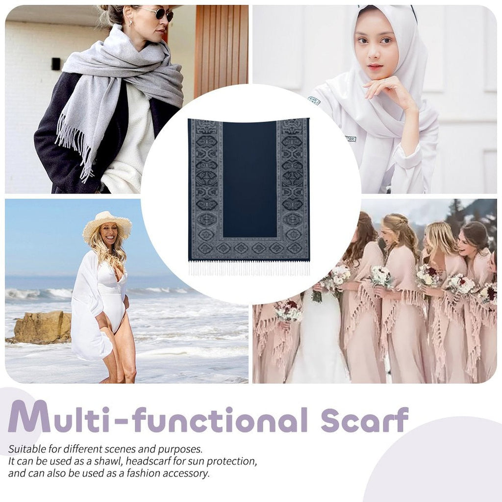 Scarf: Design Tassel Scarf for Charming Style - Shopzeedeey