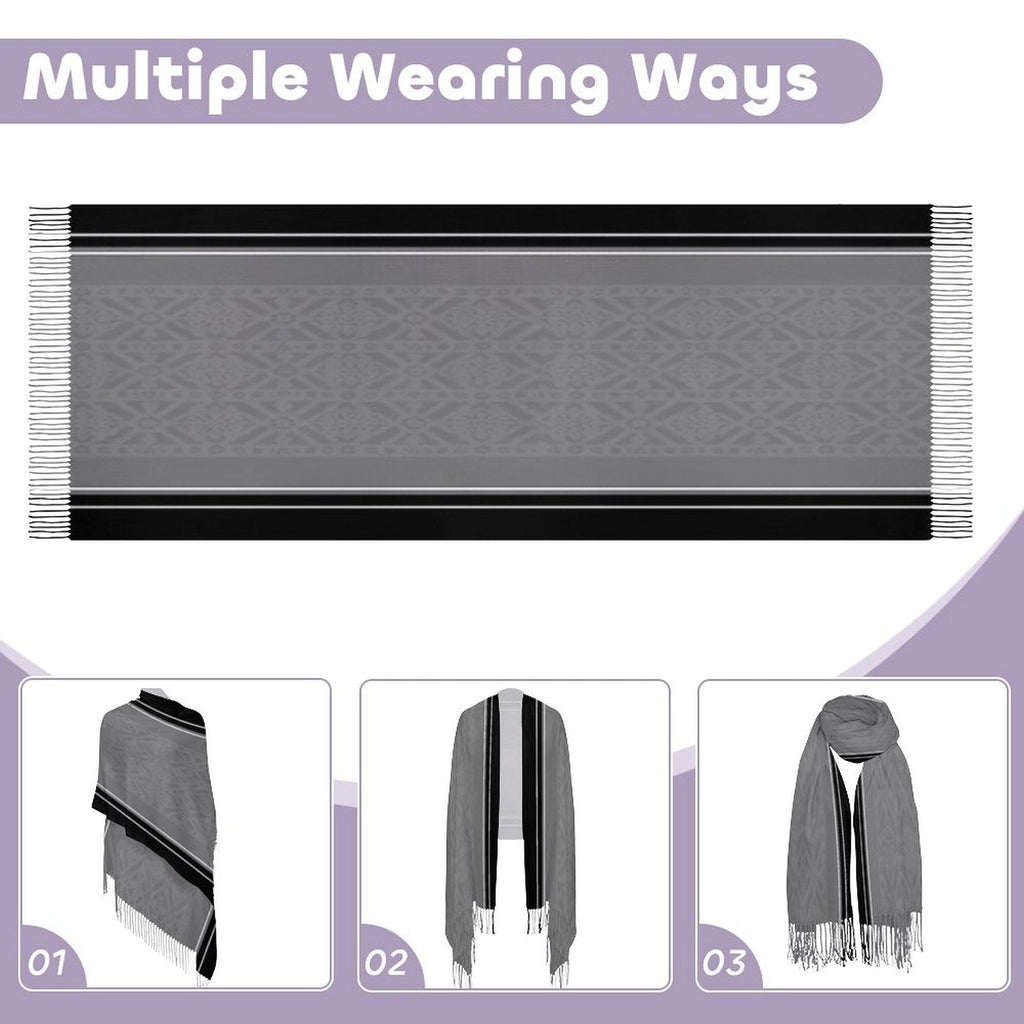 Scarf - Design Tassel Scarf for Stylish Comfort - Shopzeedeey