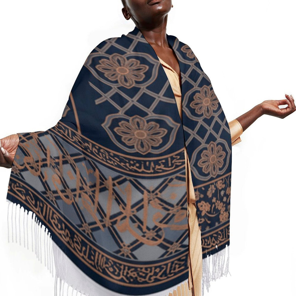 Stylish Design Tassel Scarf for Every Occasion - Shopzeedeey