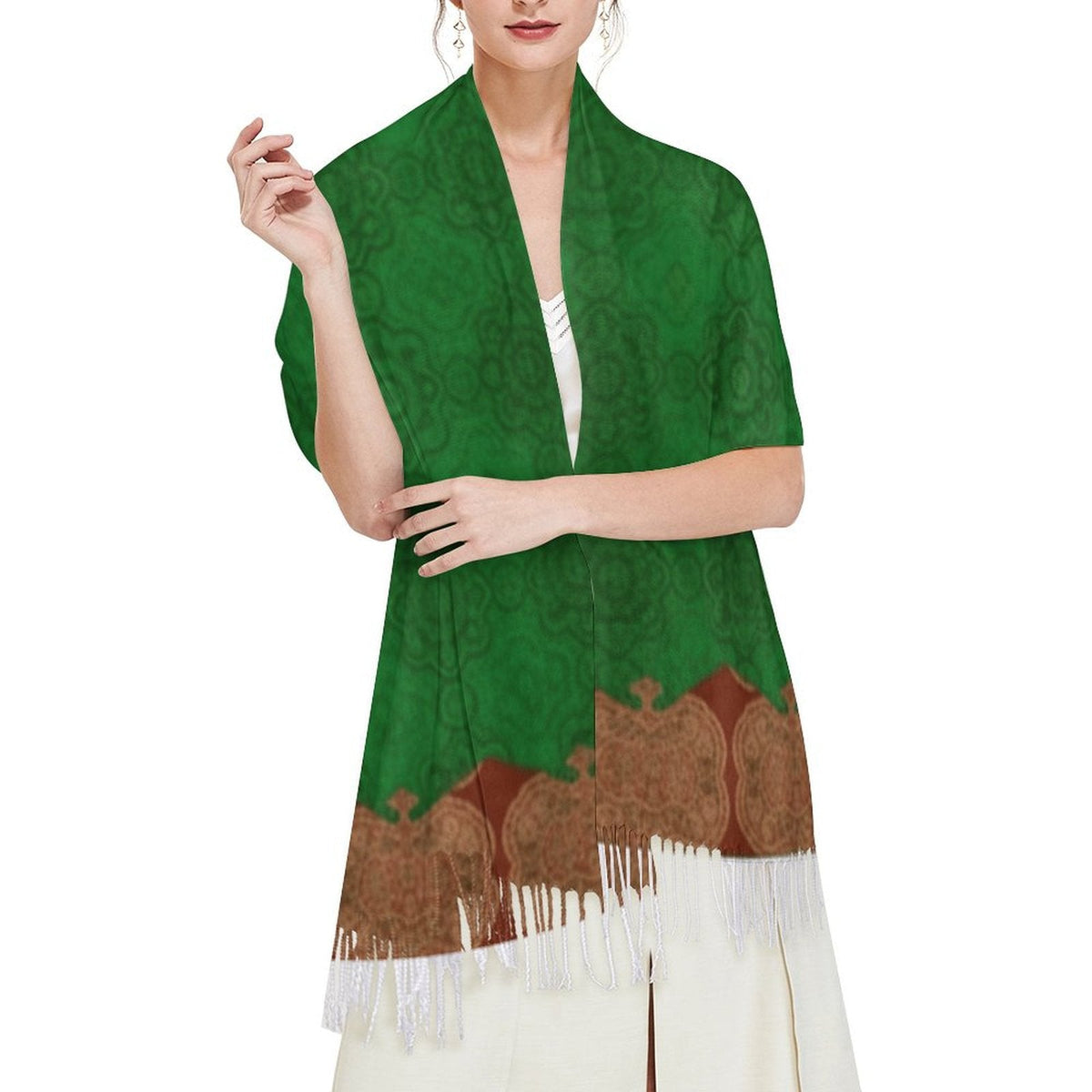 Scarf - Design Tassel Scarf for Effortless Style - Shopzeedeey