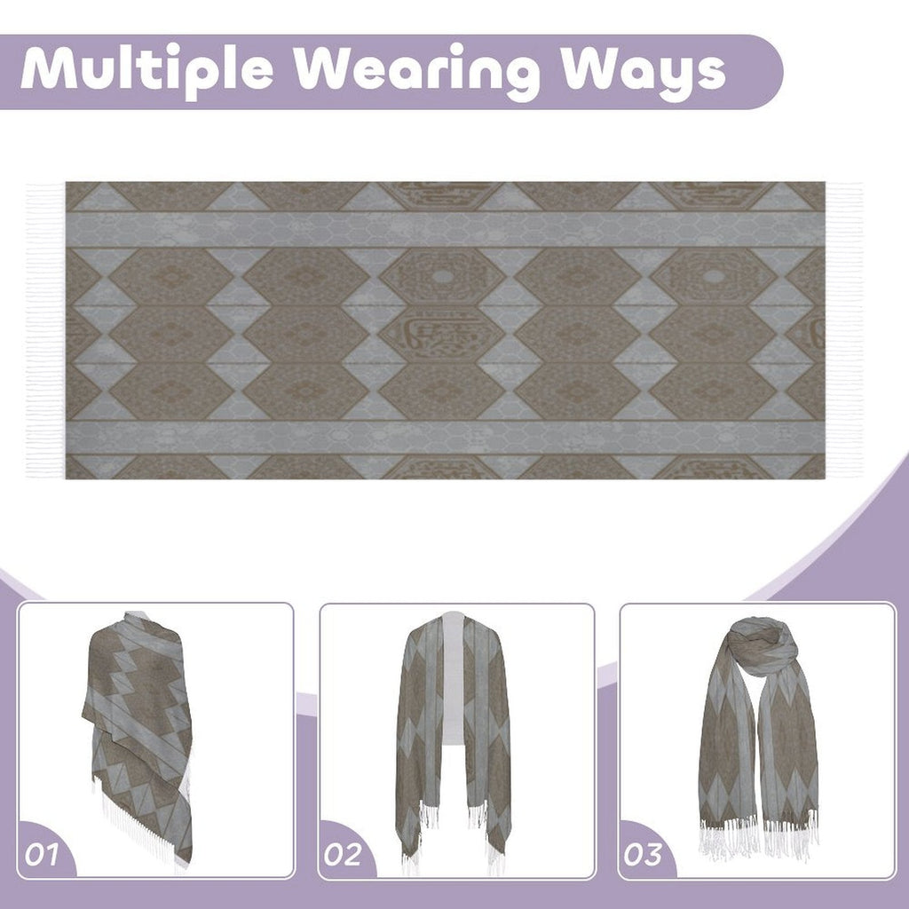 Scarf: Design Tassel Scarf for Style and Comfort - Shopzeedeey