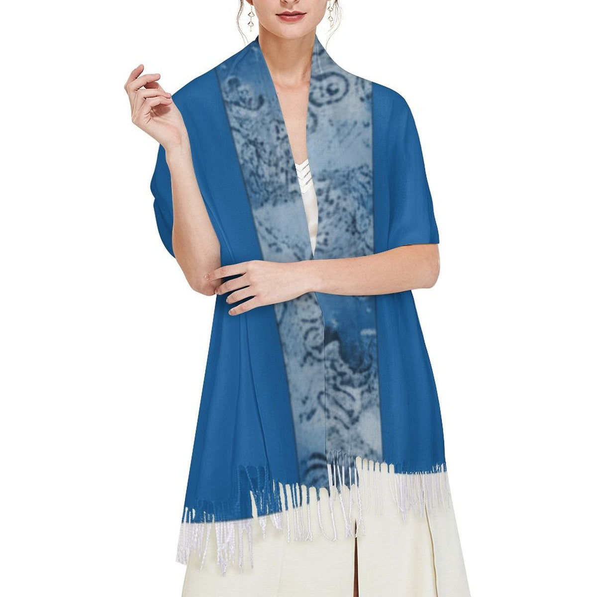 Stylish Design Tassel Scarf for Every Occasion - Shopzeedeey