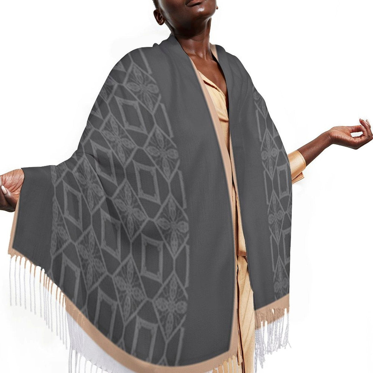 Scarf: Design Tassel Scarf - Elevate Your Style - Shopzeedeey
