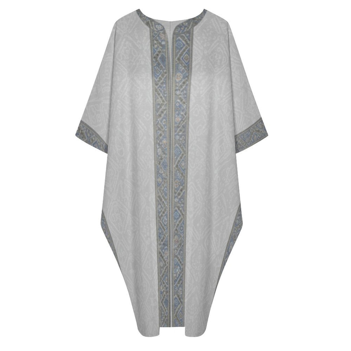 Kaftan V-Neck Dress - Effortless Elegance for Every Occasion - Shopzeedeey