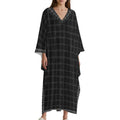 Kaftan V-Neck Dress - Embrace Comfort and Elegance - Shopzeedeey
