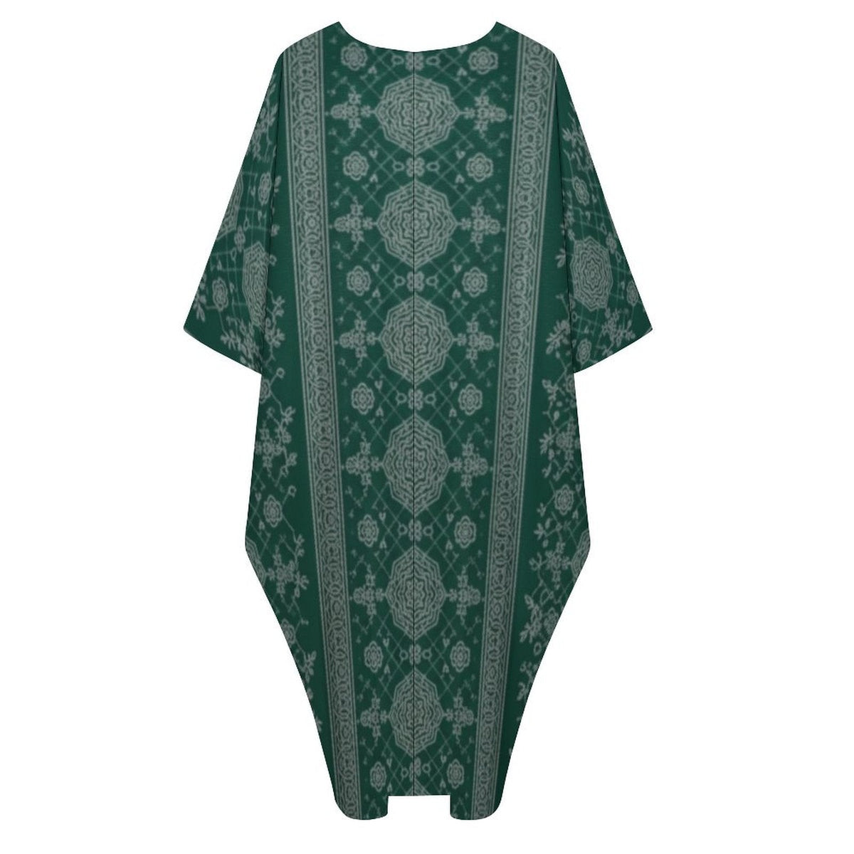 Kaftan V-Neck Dress - Comfortable & Stylish for Every Occasion - Shopzeedeey