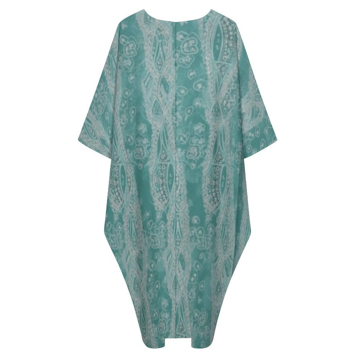 Kaftan V-Neck Dress: Elegance Meets Comfort - Shopzeedeey