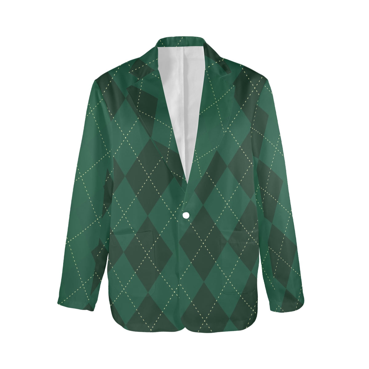 Women's Designer Blazer - Flannelgreen Women's Blazer (Model H64) - Shopzeedeey