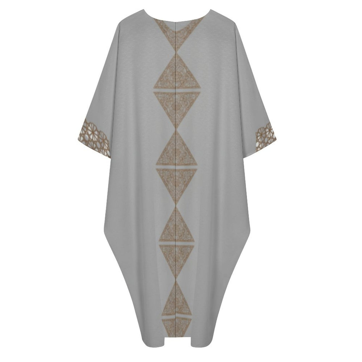 Kaftan V-Neck Dress - Effortless Style for Every Occasion - Shopzeedeey
