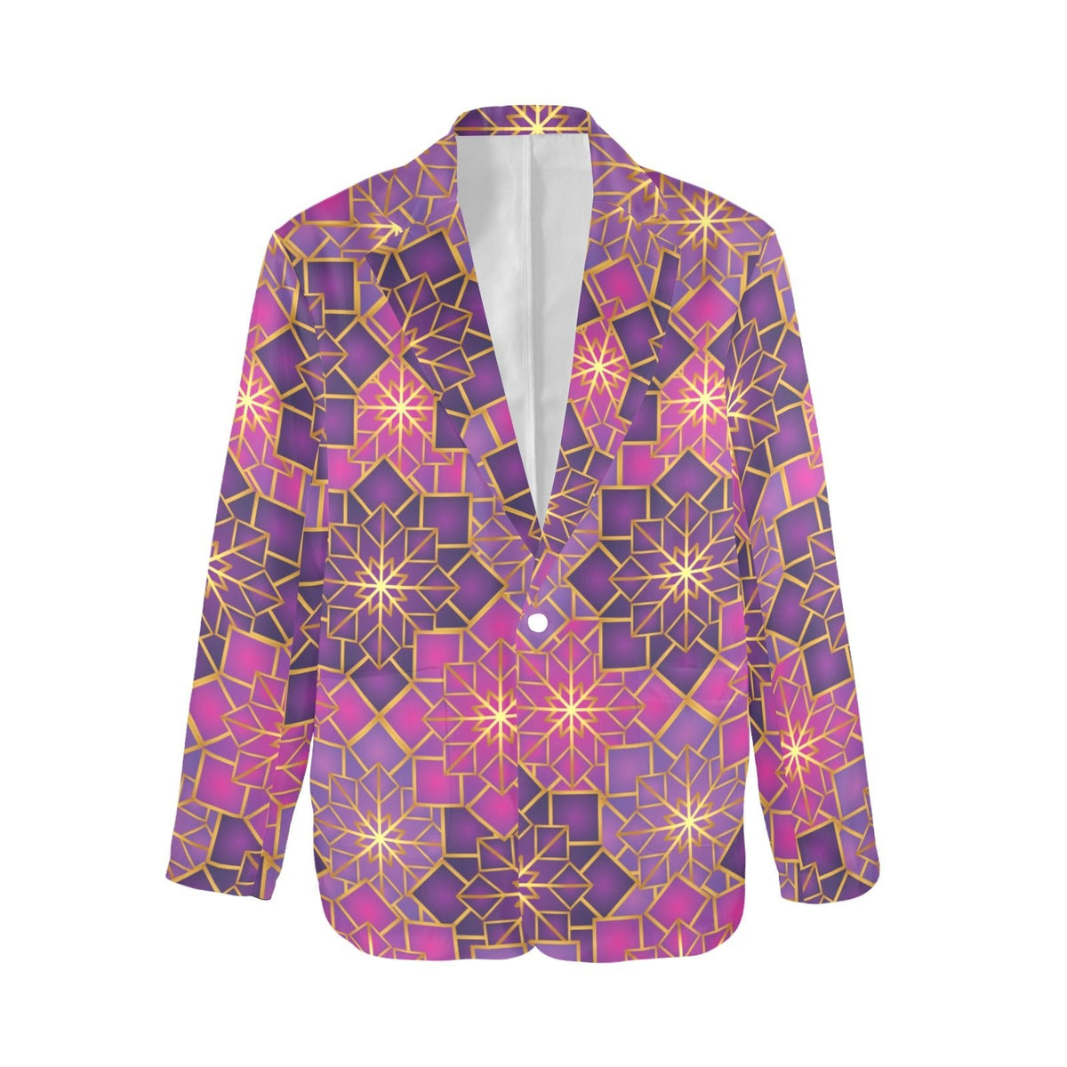 Ladies Designer Blazer - Purplebreeze Women’s Blazer (Model H64) - Shopzeedeey